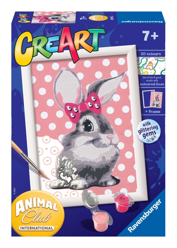 Ravensburger Creart - Lapin Calin 13X18Cm